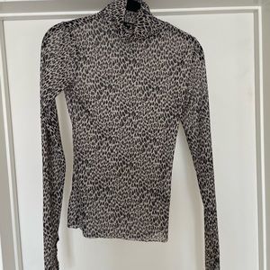 AFRM Sheer Turtleneck